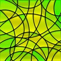 abstract vector stained-glass mosaic background Royalty Free Stock Photo