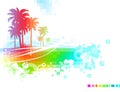 Abstract vector summer