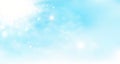 Abstract vector summer sky background with clouds and sun. illustration vector eps10 Royalty Free Stock Photo