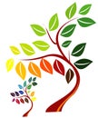 Abstract vector tree