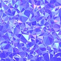 Abstract vector trendy gradient triangular pattern. Modern polygonal background