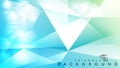 Abstract vector triangle background for use in design in eps 10 Royalty Free Stock Photo