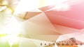 Abstract vector triangle background for use in design in eps 10 Royalty Free Stock Photo