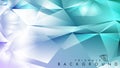 Abstract vector triangle background for use in design in eps 10 Royalty Free Stock Photo
