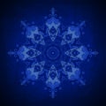 Abstract vector winter background. Can be used for Royalty Free Stock Photo