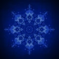 Abstract vector winter background. Can be used for