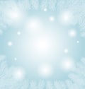 Abstract vector winter background Royalty Free Stock Photo