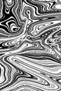 Abstract vertical background of chaotic smooth lines. Royalty Free Stock Photo