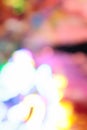 Abstract Vertical Blurred Bokeh Background With Colorful Lights. Royalty Free Stock Photo