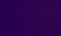 Abstract Vertical Data Stream Background with Glitch Rain Effect in Deep Purple and Neon Gradient Royalty Free Stock Photo