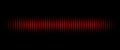 Abstract Vertical Interference Pattern with Symmetrical Glow on Dark Background Royalty Free Stock Photo
