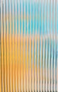 Abstract vertical lines creating blue orange texture background Royalty Free Stock Photo