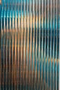 Abstract vertical lines creating blue orange texture background Royalty Free Stock Photo