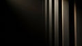 Abstract vertical lines of light and shadow on dark background Royalty Free Stock Photo