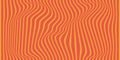 Abstract Vibrant Wavy Stripe Pattern in Yellow and Orange Gradient