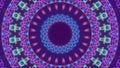 Abstract video background, kaleidoscope, loop