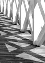 Abstract view of bridge detail