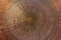 Abstract view of the circular dome of the church in the rock in