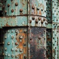 Weathered Industrial Detail Royalty Free Stock Photo