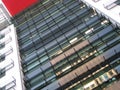 Abstract view of High Rise Building Close up Royalty Free Stock Photo