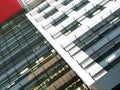 Abstract view of High Rise Building Close up Royalty Free Stock Photo