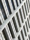 Abstract view of High Rise Building Close up Royalty Free Stock Photo