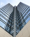 Abstract view of a high rise office tower