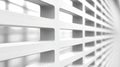 Abstract View of Modern Architectural Design with White Ventilation Grille and Soft Lighting Royalty Free Stock Photo