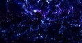 Abstract View from space on a galaxy with stars. blue wallpaper, the universe is filled with nebulae and galaxies Royalty Free Stock Photo