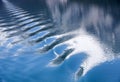 Glacier Bay National Park Water Abstraction With Ripples Royalty Free Stock Photo