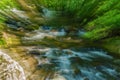 Abstract View of a Wild Mountain Stream Royalty Free Stock Photo