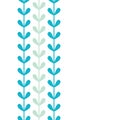 Abstract vines leaves vertical seamless pattern Royalty Free Stock Photo