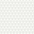 Abstract vintage black and white hexagon pattern design background. illustration vector eps10 Royalty Free Stock Photo