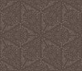 Abstract vintage brown seamless pattern Royalty Free Stock Photo