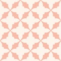 Abstract vintage floral seamless pattern. Vector pink and white ornament Royalty Free Stock Photo