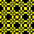 Monochrome seamless geometric pattern, stars, rhombuses