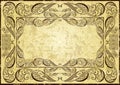 Abstract vintage frame Royalty Free Stock Photo