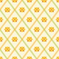 Abstract vintage geometric wallpaper pattern seamless background Royalty Free Stock Photo