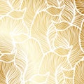 Abstract vintage seamless damask pattern