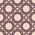 Abstract vintage spirograph pattern