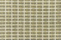 Abstract vintage textured vinyl covering with silver grille clot Royalty Free Stock Photo