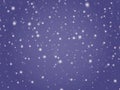 Abstract Violet background with white and snow layout design for christmas day,studio,room, web template ,Business report with smo Royalty Free Stock Photo