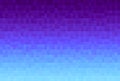 Abstract violet gradient background. Texture with pixel square blocks. Mosaic pattern. Royalty Free Stock Photo
