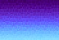 Abstract violet gradient background. Texture with pixel square blocks. Mosaic pattern Royalty Free Stock Photo