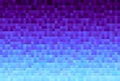 Abstract violet gradient background. Texture with pixel square blocks. Mosaic pattern Royalty Free Stock Photo