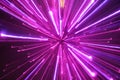 Abstract violet light streak blurs Royalty Free Stock Photo
