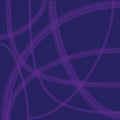 Abstract violet line on dark blue background