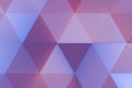 Abstract violet and pink geometric multicolor triangles pattern