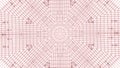 Abstract visualisation of main card with signals on tracks moving in hypnotic sequence.