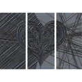 Abstract visualization of complex network structures with dense interconnected lines Royalty Free Stock Photo